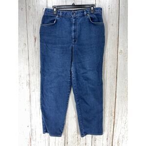 Vintage Levis Jeans Plus 20W Blue Elastic Waist Tapered Denim Prop Short 90s